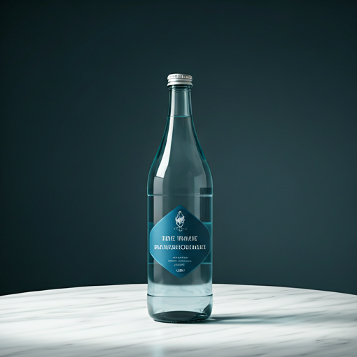 Hildon natural mineral water bottle from Hampshire, UK